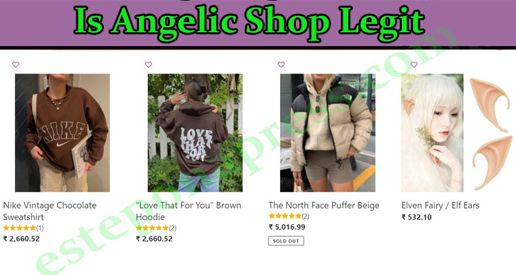 Angelic Shop Online Website Review