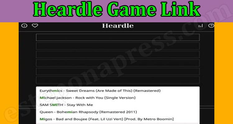 Heardle Game Link (March 2022) All Facts To Check Here!