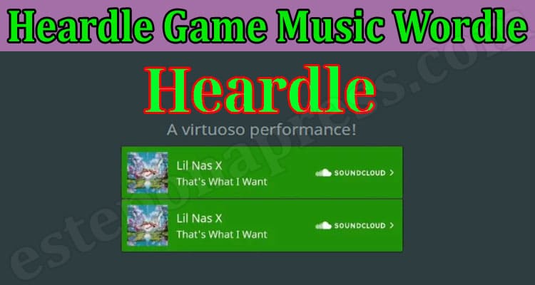 Heardle Game Music Wordle {March 2022} How To Play?