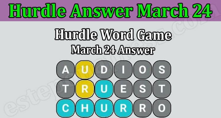 Gaming Tips Hurdle Answer March 24