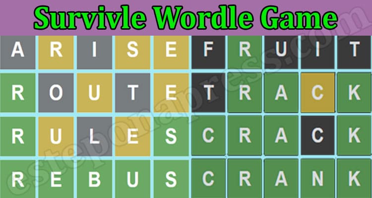 Gaming Tips Survivle Wordle Game