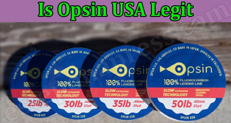 Opsin USA Online Website Reviews