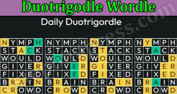 Gaming Tips Duotrigodle Wordle