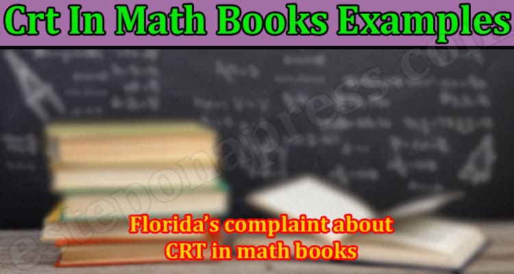 Latest News Crt In Math Books Examples