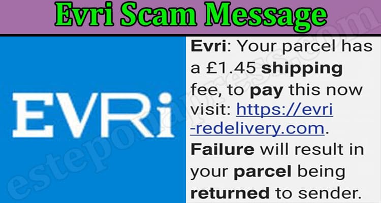 Latest News Evri Scam Message