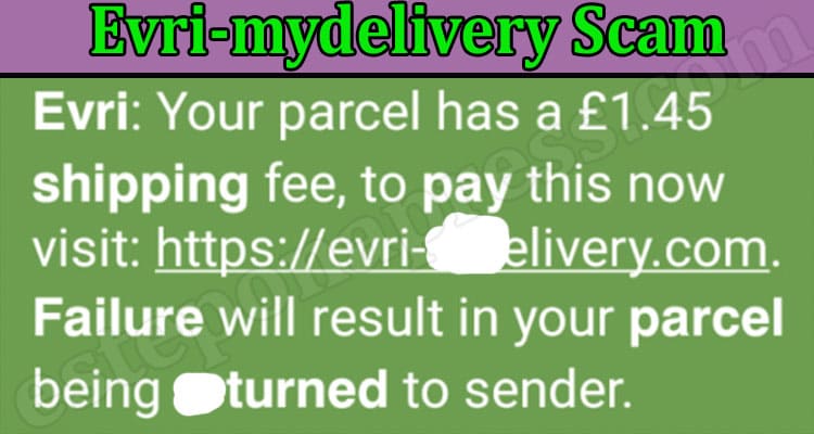 Latest News Evri-mydelivery Scam