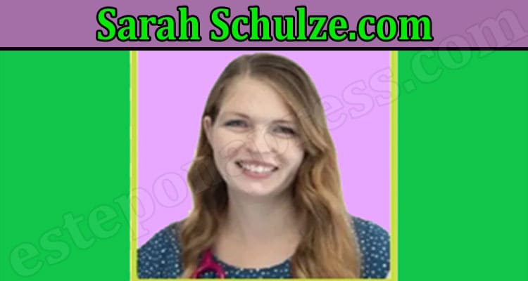 Latest News Sarah Schulze.com