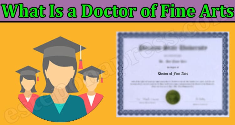 Latest News What Is A Doctor Of Fine Arts