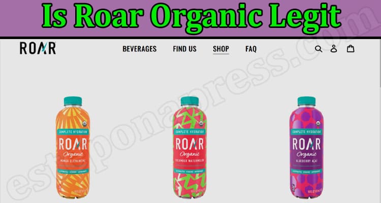 Roar Organic Online Website Reviews