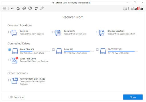 How to Recover Data Lost During SSD Initialization Scan Button