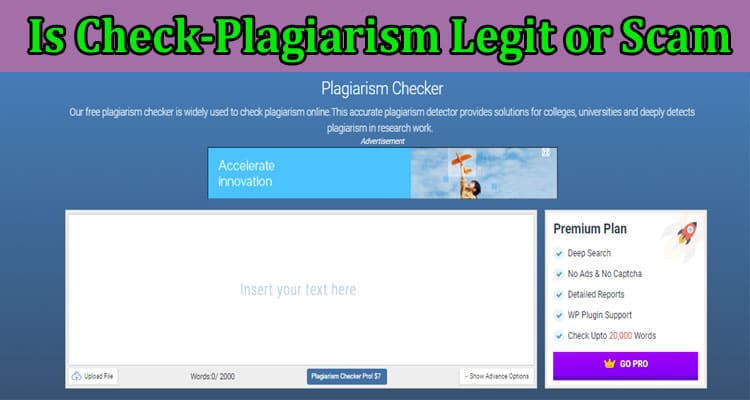 Is Check-Plagiarism Legit or Scam Get a Detailed Review