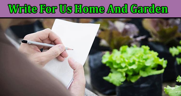 About General Information Write For Us Home And Garden