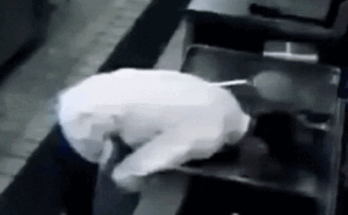 Latest News Chef puts head in fryer full video
