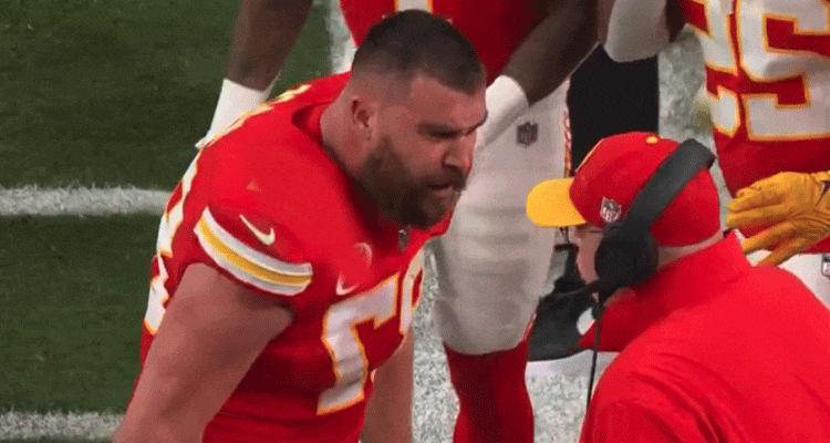 Latest News Travis Kelce Pushes Andy Reid Video